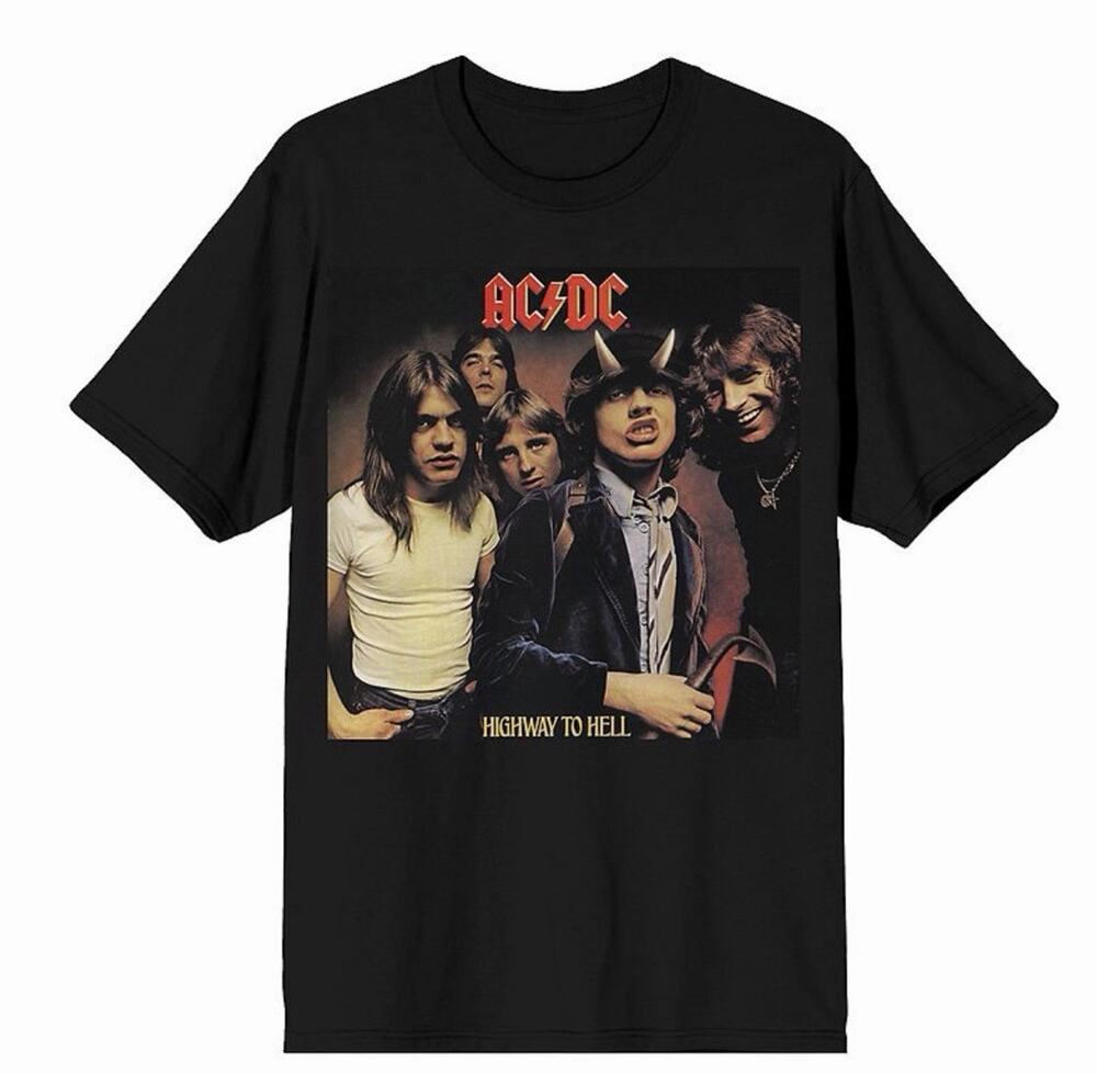 AC/DC Highway To Hell T- Shirt Black Mens Small NWT